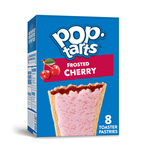 Snack Pastry Pop Tart Cherry Frosted
