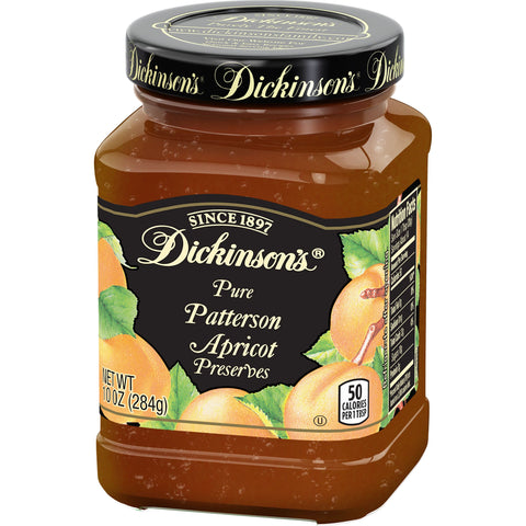 Dickinson's® PRESERVES APRICOT GLASS BOTTLE
