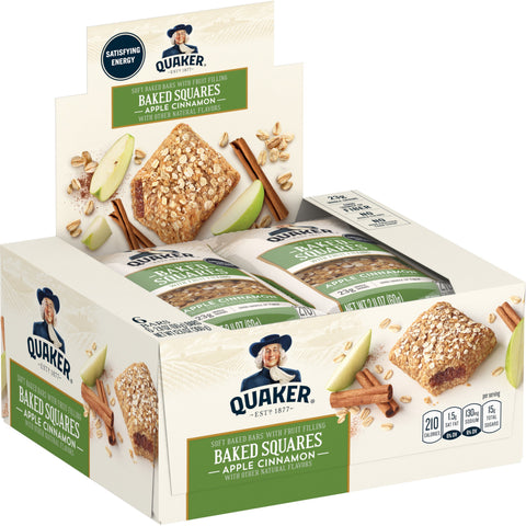 Quaker® QUAKER BFAST SQ APPLE CIN