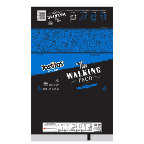 Tostitos Bite Size Walking Taco Tortilla Chips, 2.5 Ounce -- 18 per case.