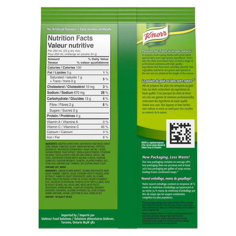 Knorr® SOUP MIX SOUP DU JOUR CHICKEN TORTILLA