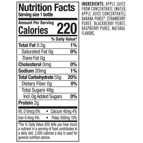 Naked Juice NAKED JCE BERRY BLAST   8/15.2 Z