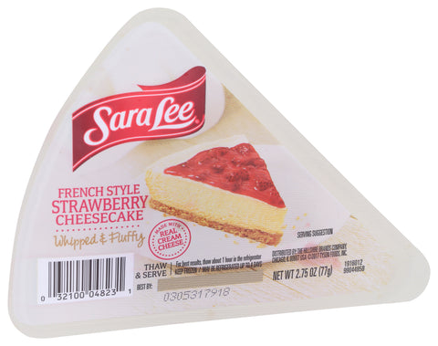Sara Lee Frozen CHEESECAKE STRAWBERRY FRENCH SLICES