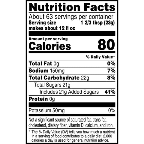 Gatorade DRINK MIX FROST GLACIER FREEZE POWDER