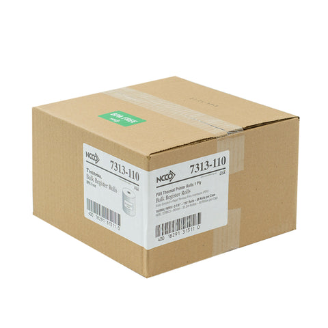 National Checking Company 1 Ply Register Roll, 3.13 inch -- 50 rolls per case