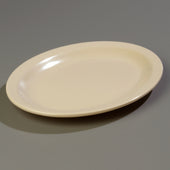 Platter Tray Oval Kingline™ Melamine Tan 12x9