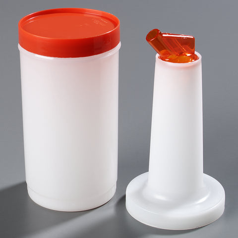 Container Complete Unit Orange 1 Qt