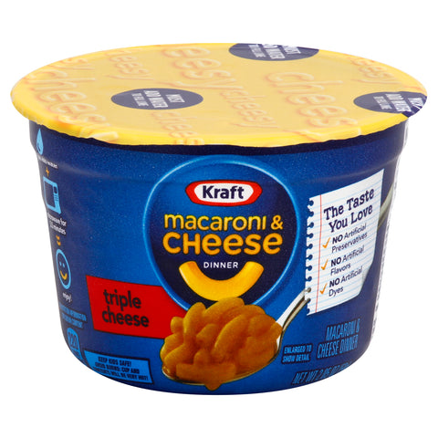 Entree Macaroni & Triple Cheese Single Serve Cup