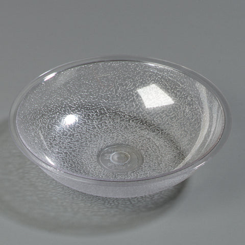 Carlisle BOWL PLASTIC PEBBLE CLEAR 18 QT