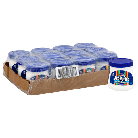Jet-Puffed Marshmallow Creme - 7 oz. jar, 12 per case
