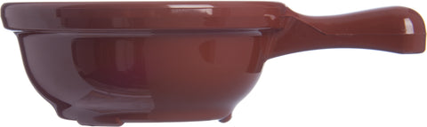 Carlisle BOWL SOUP HANDLED LENNOX BROWN 8 OZ