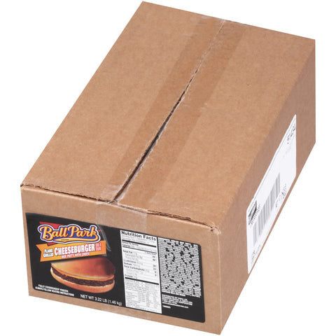 Ball Park Cheeseburger Sandwich, 4.3 Ounce -- 12 per case.
