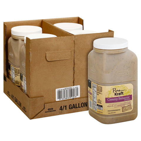 Kraft Pure DRESSING BALSAMIC CREAMY PURE POURABLE REFRIGERATED