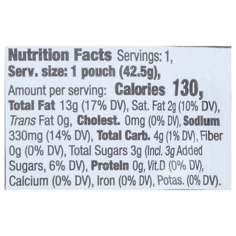 Classic Gourmet Fat Free Italian Gold Peach Dressing, 1.5 Ounce Pouch -- 60 per case.