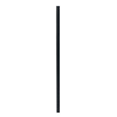 Solo® STRAW UNWRAPPED JUMBO BLACK 7.75