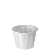 Cup Paper Portion Souffle White 1 Oz