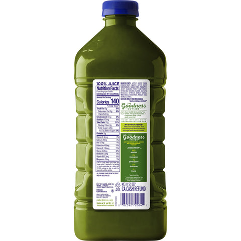 Naked Juice DRINK NAKED JUICE GREEN MACHINE PLASTIC BOTTLE