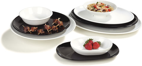 Carlisle BOWL SOUP SALAD BROTH EPICURE® MELAMINE WHITE 32 OZ