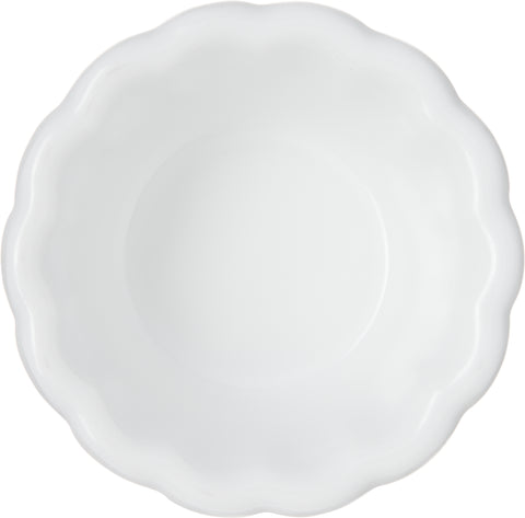 Carlisle RAMEKIN SCALLOPED MELAMINE WHITE 2 OZ