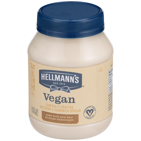 Hellmann's Vegan Mayonnaise, 24 Fluid Ounce -- 6 Per Case