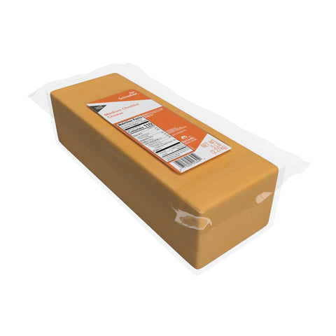 Schreiber CHEESE LOAF CHEDDER MED CV