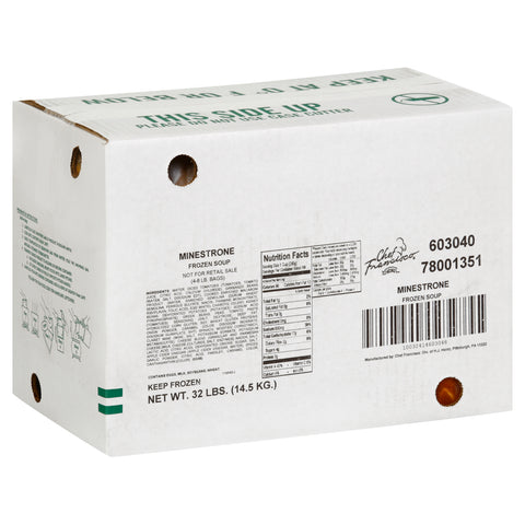 Soup Minestrone Rtu 603040/78001351