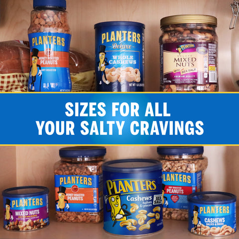 Planters CASHEW HALVES & PIECES SALTED