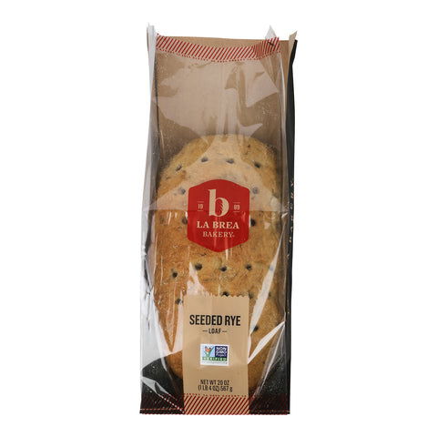 La Brea Bakery® BREAD RYE SEEDED PARBAKED