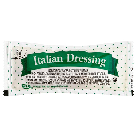 Dressing Italian Single Serve Packet 78000380