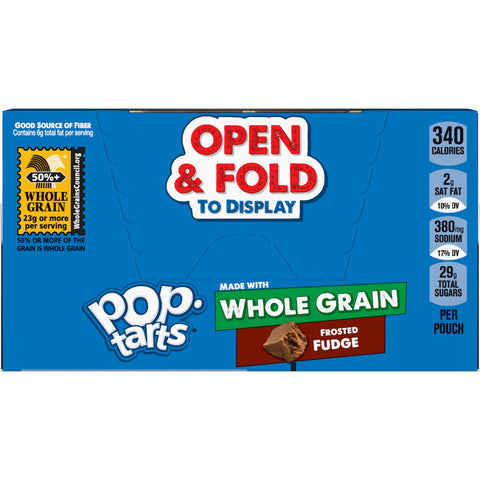 Pastry Pop-tart™ Made With Whole Grain Frosted Fudge-2 Count