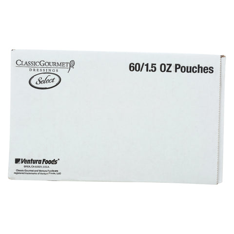 Classic Gourmet Select DRESSING RANCH BUTTERMILK FAT FREE SINGLE SERVE POUCH