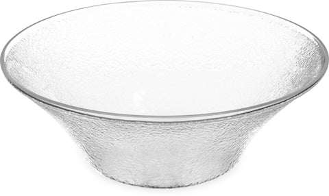 Carlisle BOWL PEBBLED CLEAR 6 QT