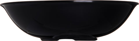 Carlisle BOWL SALAD MELAMINE BLACK 8 OZ