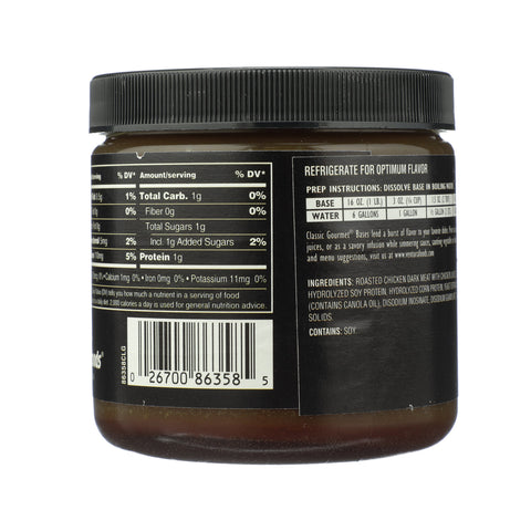 Ventura Foods Classic Gourmet Real Chicken Base, 1 Pound -- 6 per case.