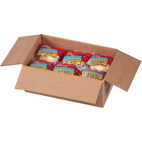 Jimmy Dean Jumbo Sausage Biscuit, 3.5 Ounce -- 12 per case.