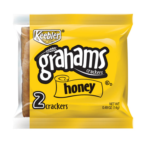Keebler Honey Graham Crackers, 0.49 Ounce -- 200 per case