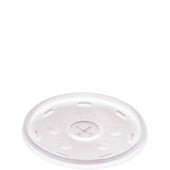 Dart LID IDENTIFICATION STRAW SLOT TRANSLUCENT FITS CUPS 30AJ26, 42AJ26