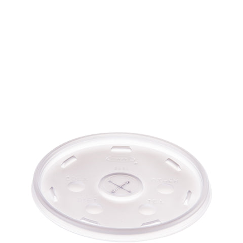Dart LID IDENTIFICATION STRAW SLOT TRANSLUCENT FITS CUPS 30AJ26, 42AJ26