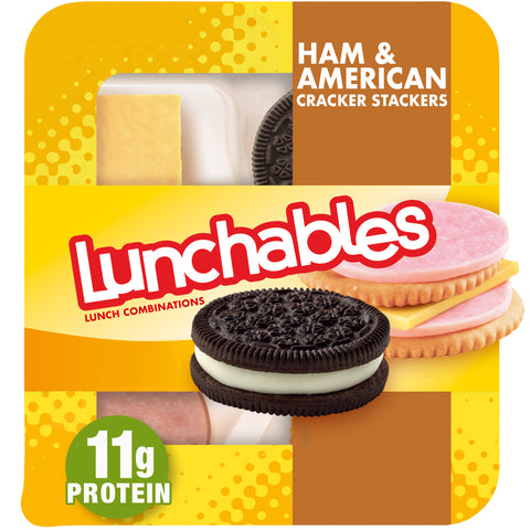 Lunchables LUNCHABLES HAM & AMERICAN CHEESE