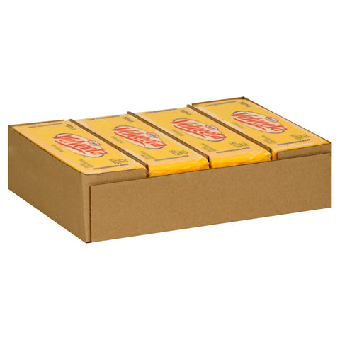 Kraft Velveeta Regular Sliced Cheese, 5 Pound -- 4 per case.