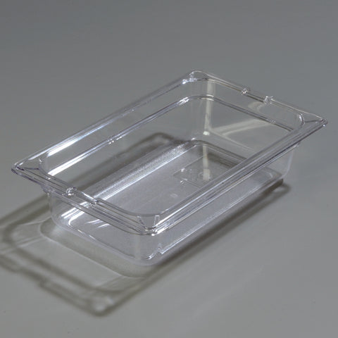 Carlisle PAN FOOD STORAGE CLEAR 2.5 DEEP