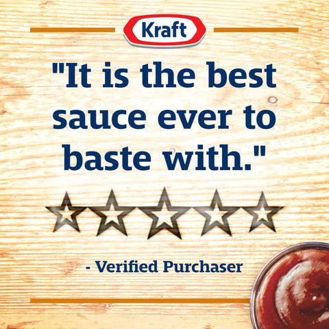 Kraft Sweet Honey Barbecue Sauce, 18 Ounce -- 12 per case