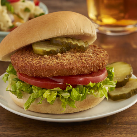 Morningstar Farms Poultry Original Chicken Patties, 10 Ounce -- 8 per case.