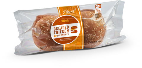 Pierre® Two-Fers® SANDWICH MINI BREADED CHICKEN TWIN IW 4.3 OZ