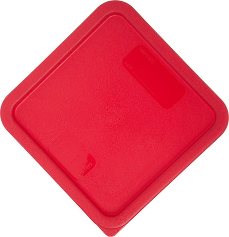 Carlisle LID RED SQUARE FOR STORPLUS 6-8 QT CONTAINER