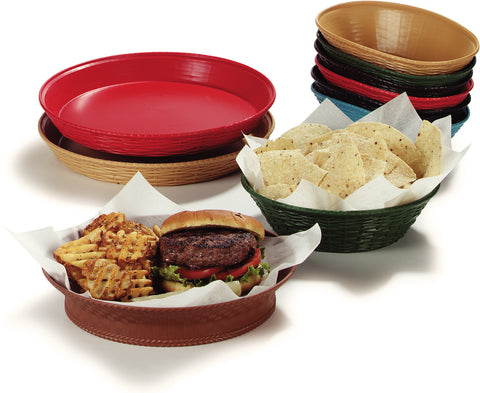 Carlisle BASKET ROUND WEAVEWEAR™ RED 9