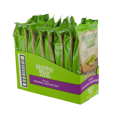 Morningstar Farms Poultry Original Chicken Patties, 10 Ounce -- 8 per case.