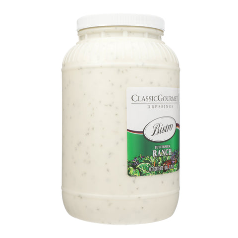 Ventura Foods Classic Gourmet Bistro Buttermilk Ranch Salad Dressing, 1 Gallon -- 4 per case