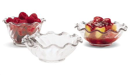 Carlisle DISH PLASTIC BERRY CLEAR TULIP 5 OZ