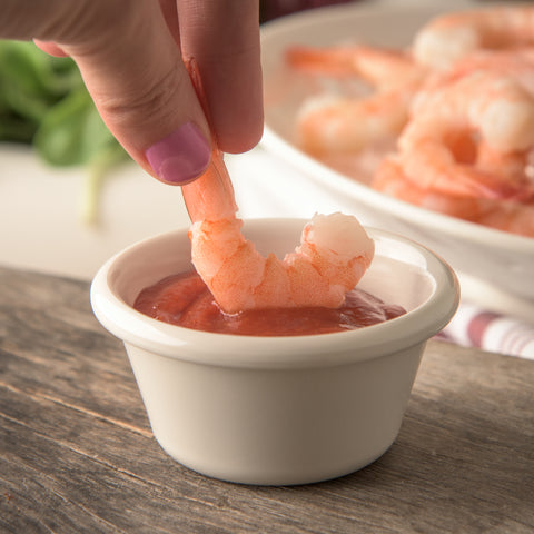 Carlisle RAMEKIN SMOOTH BONE 3 OZ